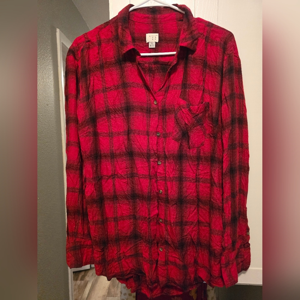 Soft Flannel Top